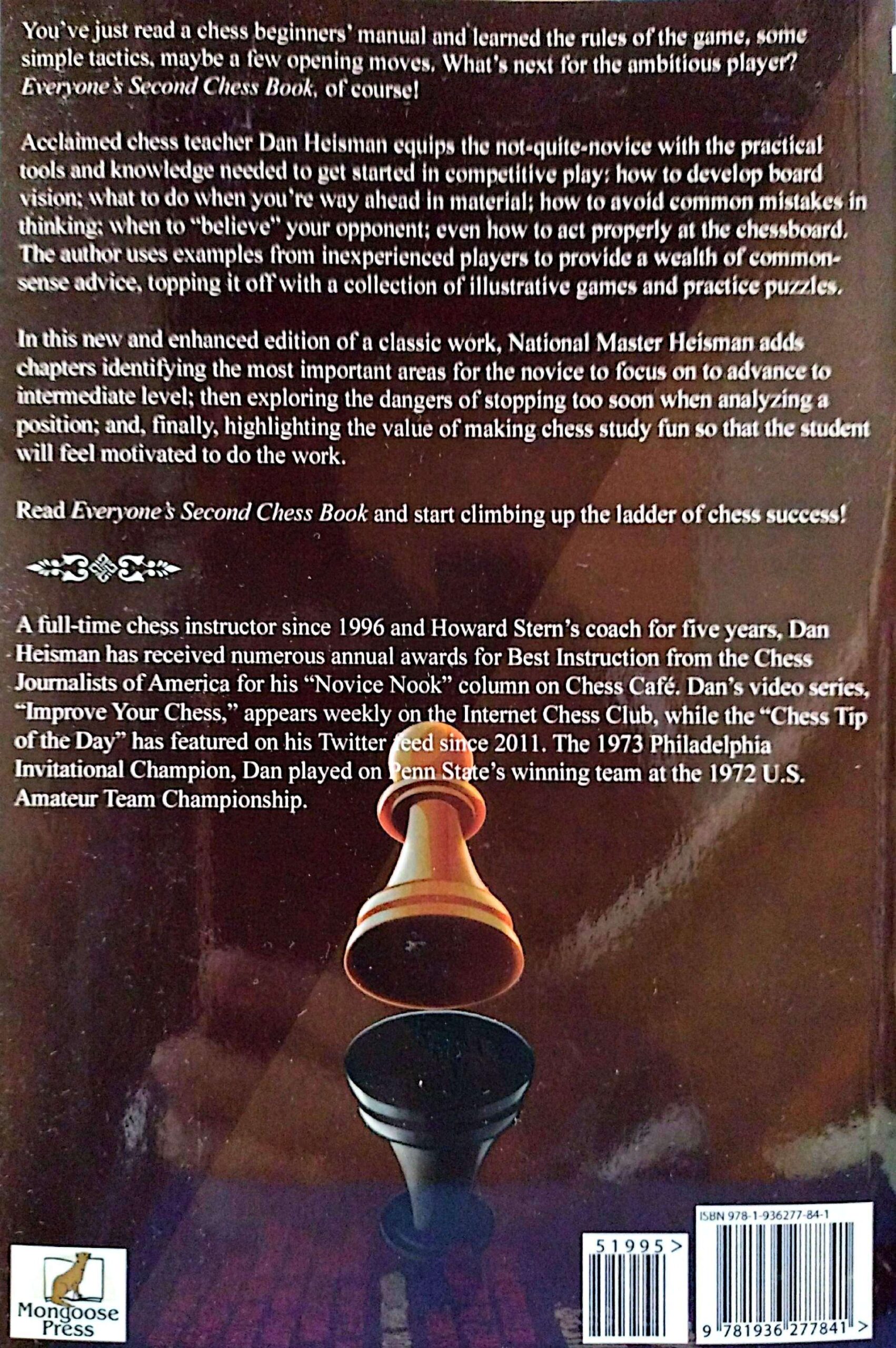 Everyone’s Second Chess Book by Dan Heisman - Image 2
