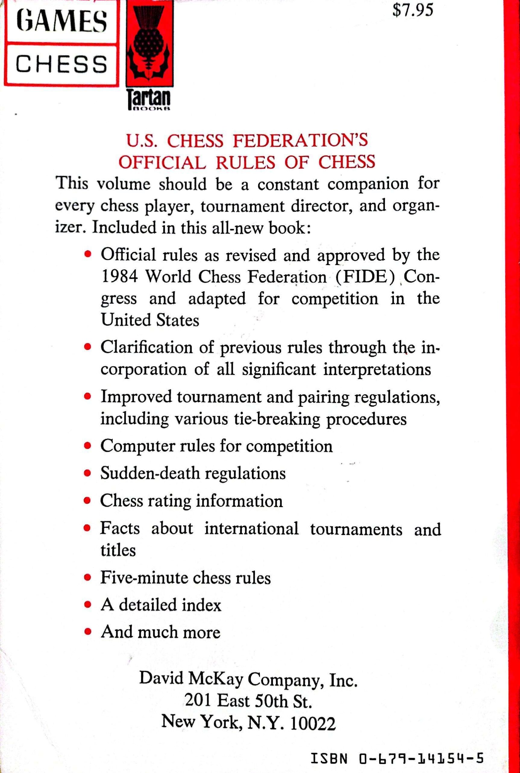 U.S. Chess Federation’s Official Rules of Chess by the U.S Chess Federation - Image 3