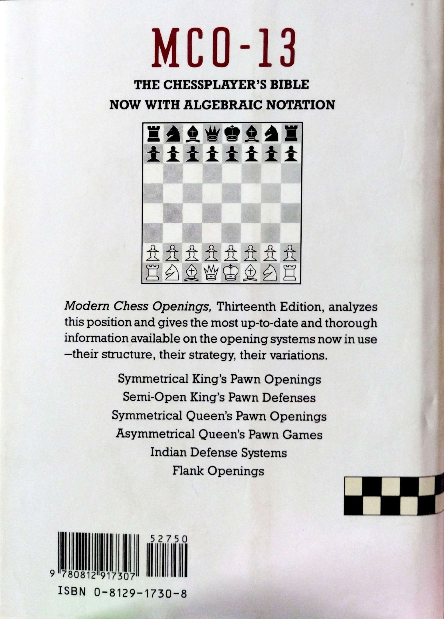 Modern Chess Openings by Nick de Firmian and Walter Korn - Image 2