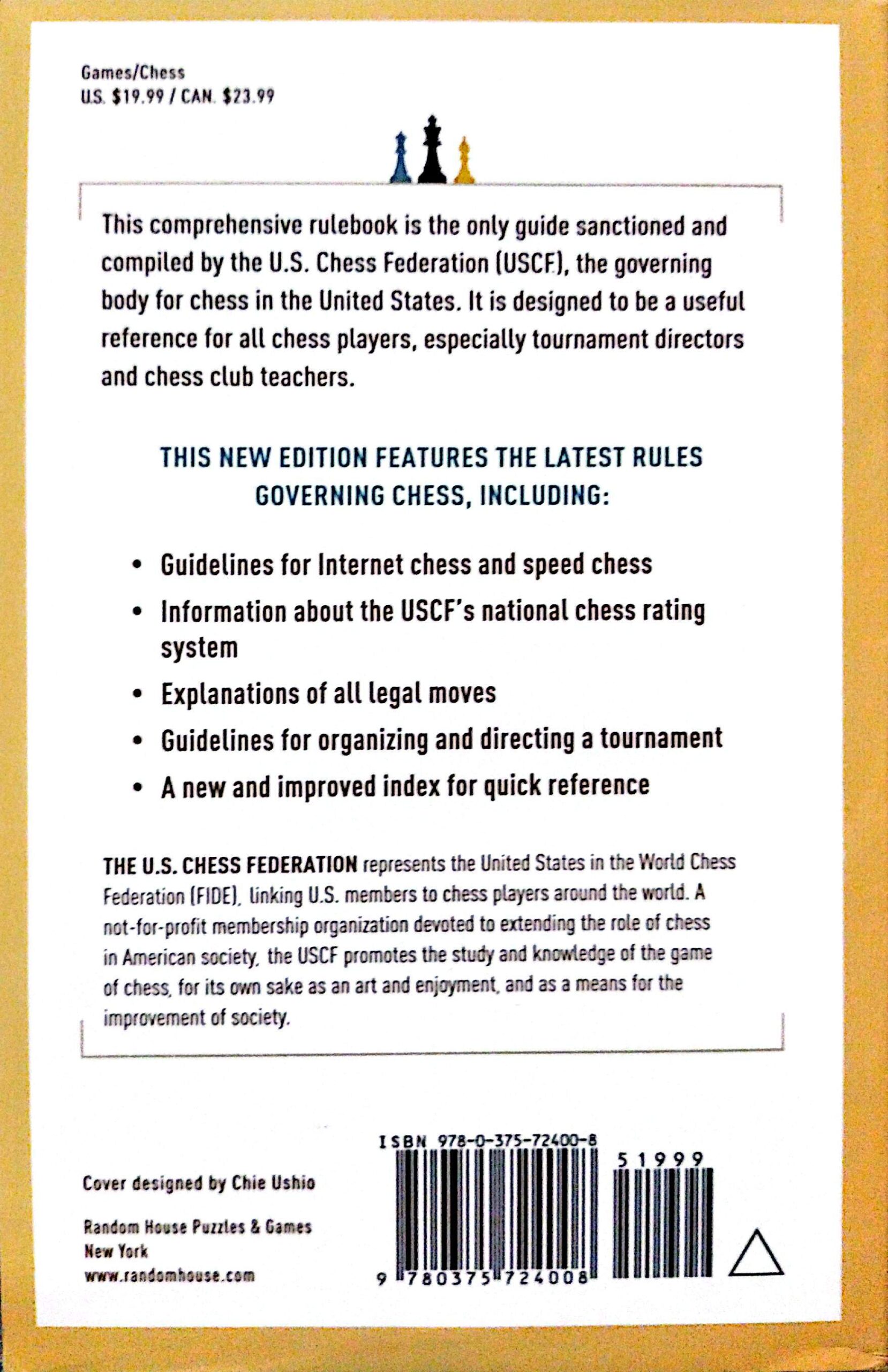 US Chess Federation’s Official Rules of Chess, edited by Tim Just - Image 2
