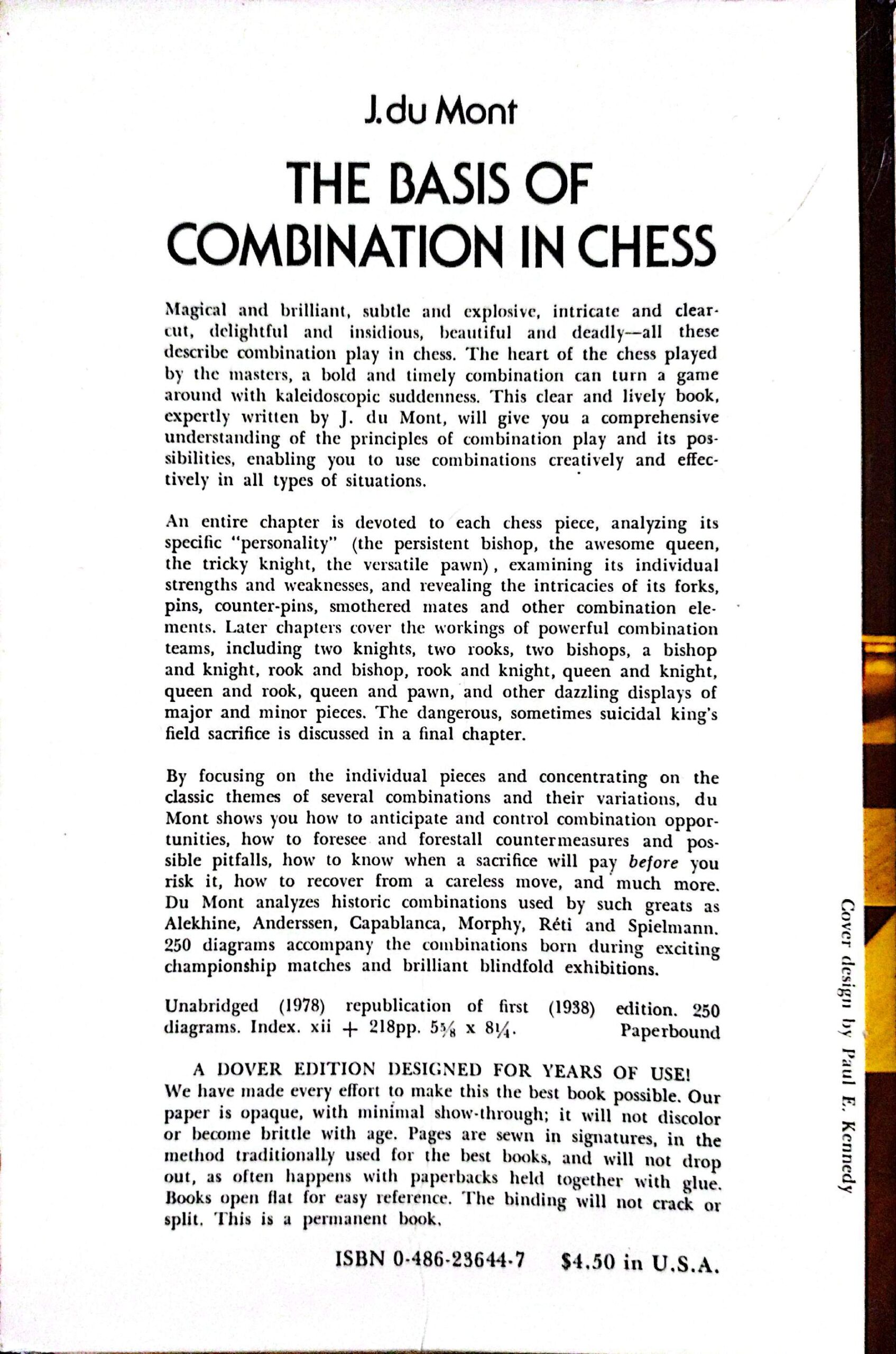 The Basis of Combination in Chess by J. du Mont - Image 2