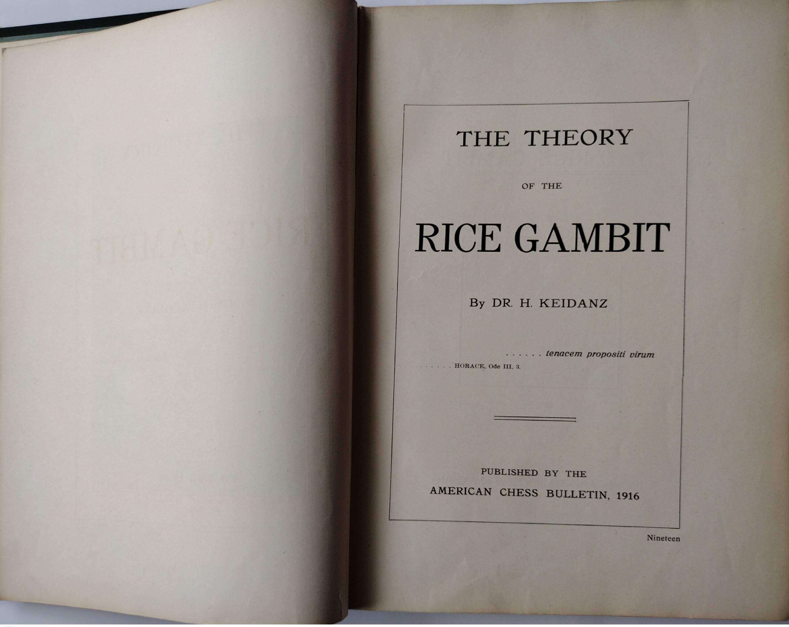 Twenty Years Of The Rice Gambit - Image 4