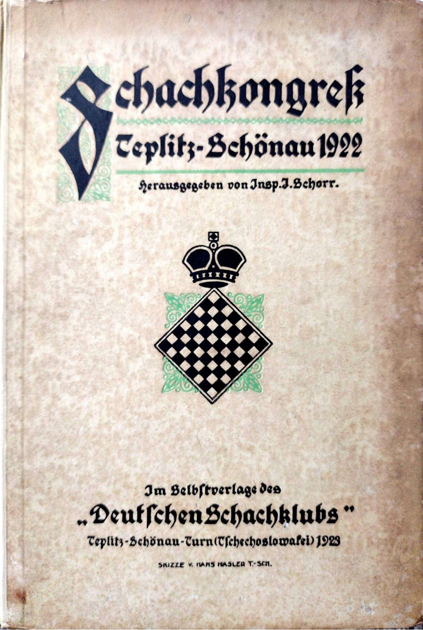 Schachkongreß Teplitz-Schönau 1922