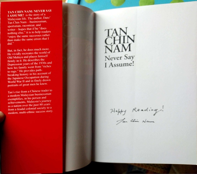 Tan Chin Nam: Never Say I Assume! by Tan Chin Nam with Larry Parr - Image 2